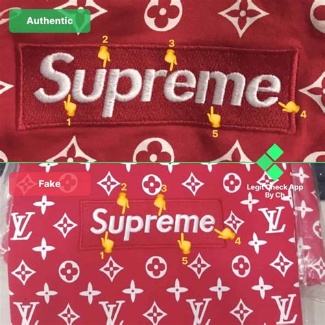 supreme x louis vuitton hoodie real vs fake|authentic Louis Vuitton supreme hoodie.